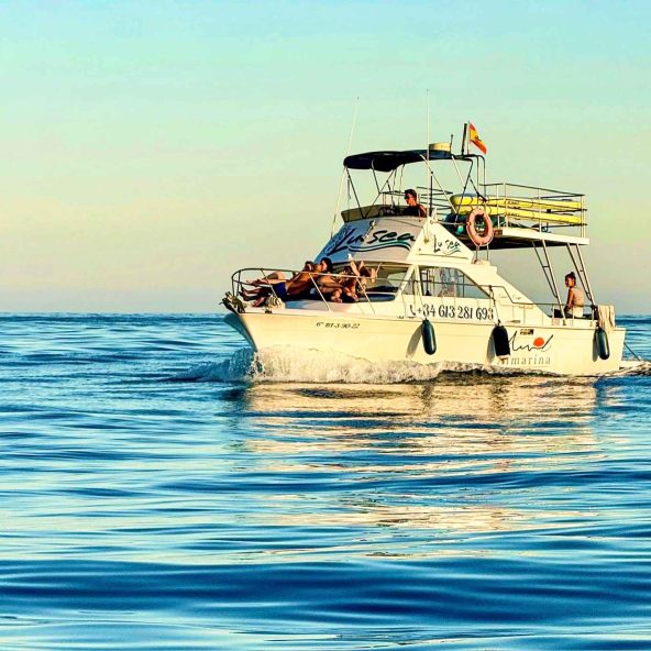 Atardecer en Barco
