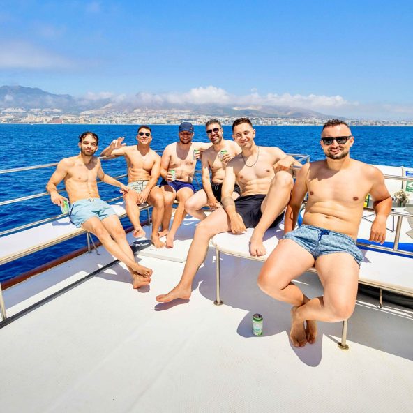 Despedida de Soltero en Barco en Málaga