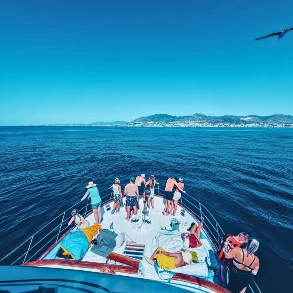 Navega en Barco Privado por Malaga