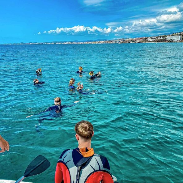 Snorkel en Barco