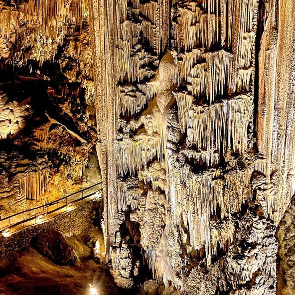 Stalagmites Walls Nerja